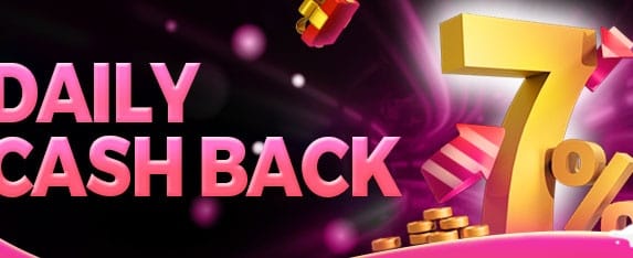 Weekly VIP Cashback Reward promotion